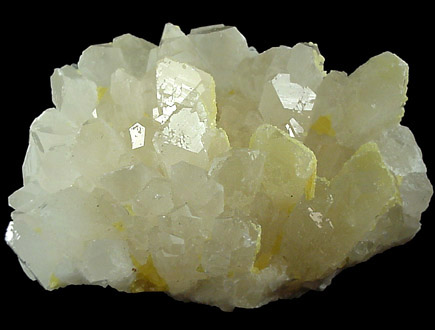 Celestine with Sulfur from Agrigento District (Girgenti), Sicily, Italy