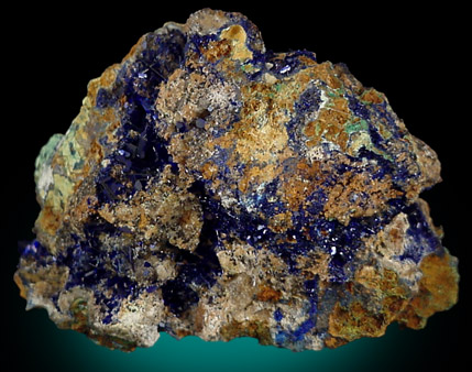 Azurite from Concepcin del Oro, Zacatecas, Mexico