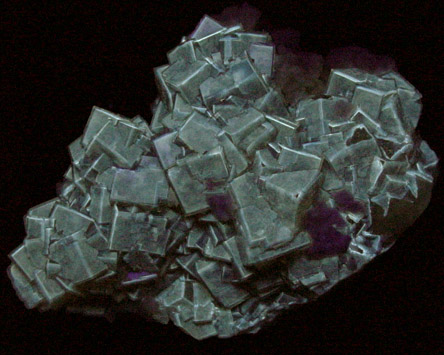 Fluorite from Moscona Mine, Villabona District, Asturias, Spain