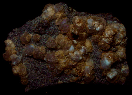 Fluorite with Dolomite from Moscona Mine, Villabona District, Asturias, Spain