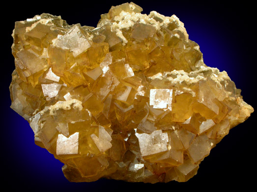 Fluorite from Moscona Mine, Villabona District, Asturias, Spain