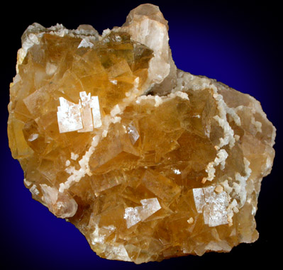 Fluorite with Dolomite from Moscona Mine, Villabona District, Asturias, Spain