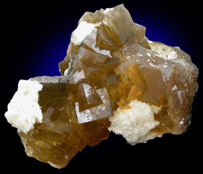 Fluorite from Moscona Mine, Villabona District, Asturias, Spain