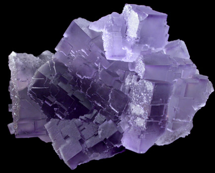 Fluorite with Quartz from La Cabaa, Punta Arrobado, north of Berbes, Ribadesella, Asturias, Spain