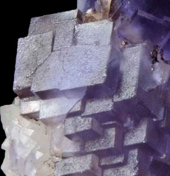 Fluorite on Quartz from Caravia-Berbes District, Asturias, Spain