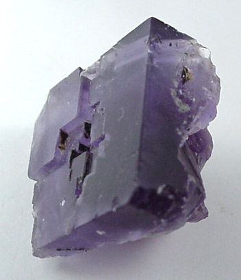 Fluorite on Quartz from Caravia-Berbes District, Asturias, Spain