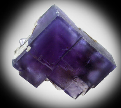 Fluorite on Quartz from Caravia-Berbes District, Asturias, Spain