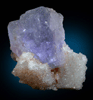 Fluorite with Quartz from Geoda del Reguerin, La Viesca, La Collada, Siero, Asturias, Spain