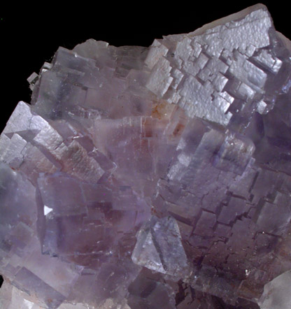 Fluorite on Quartz from Geoda del Reguerin, La Viesca, La Collada, Siero, Asturias, Spain