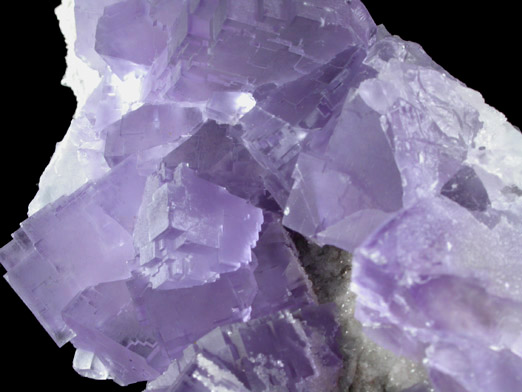 Fluorite on Quartz from Geoda del Reguerin, La Viesca, La Collada, Siero, Asturias, Spain