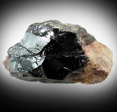 Samarskite-(Y) from Spinelli Quarry, South Glastonbury, Hartford County, Connecticut