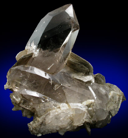 Quartz (Dauphin Law Twin) from Gilgit District, Gilgit-Baltistan, Pakistan