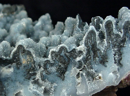 Psilomelane and drusy Quartz from Socorro County, New Mexico