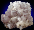 Quartz var. Amethyst with Calcite from Los Remedios Mine, Level 2, Taxco de Alarcon, Guerrero, Mexico