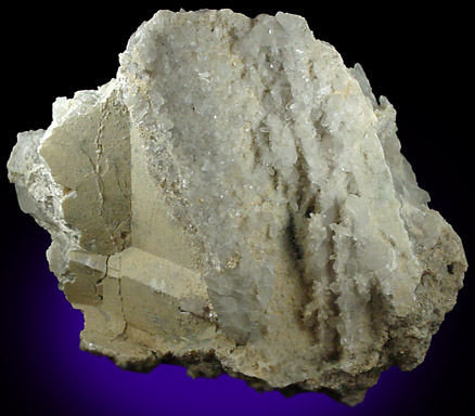 Cookeite epimorph after Quartz from Bennet Quarry, Buckfield, Oxford County, Maine