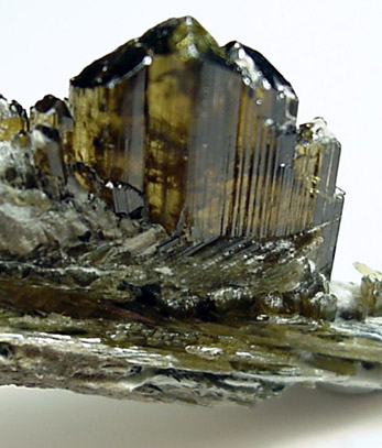 Clinozoisite / Epidote from Tormiq area, northwest of Skardu, Haramosh Mountains, Baltistan, Gilgit-Baltistan, Pakistan