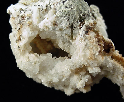 Analcime pseudomorph after Analcime from Mont Saint-Hilaire, Québec, Canada