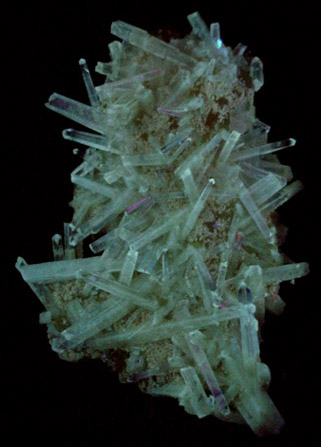 Celestine and Sulfur from Machow Mine, Tarnobrzeg, Poland