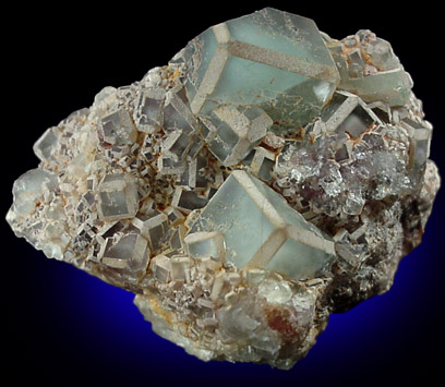 Fluorite from Doublestrike Claim, Grant County, New Mexico