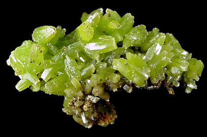 Pyromorphite from San Luis Mine, Guazapares, Chihuahua, Mexico