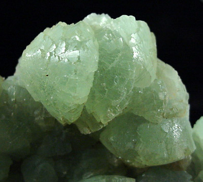 Prehnite from Roncari Quarry, East Granby, Hartford County, Connecticut