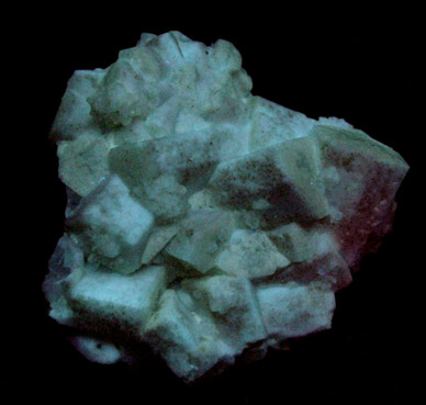Strontianite pseudomorph after Celestine from Lime City, Wood County, Ohio