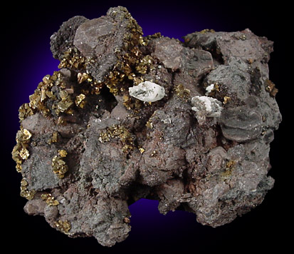 Chalcopyrite, Calcite, Fluorite, Apatite from Pea Ridge Iron Mine, Washington County, Missouri