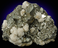 Pyrite and Dolomite from Huallanca District, Huanuco Department, Peru