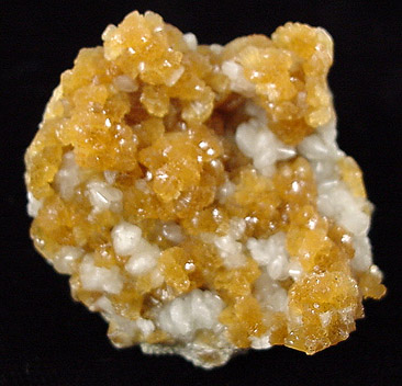 Stilbite and Calcite from Kibblehouse Quarry, Perkiomenville, Montgomery County, Pennsylvania