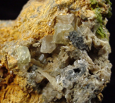 Cerussite from Wheatley Mine, Phoenixville, Chester County, Pennsylvania