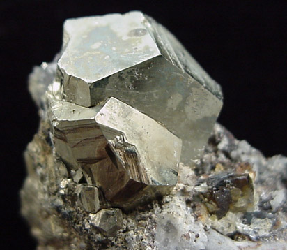 Pyrite with Sphalerite from French Creek Iron Mine, St. Peters, Chester County, Pennsylvania