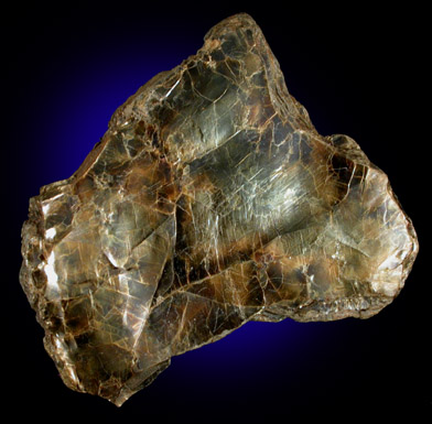 Vermiculite var. Jefferisite from Brinton's Quarry, Chester County, Pennsylvania