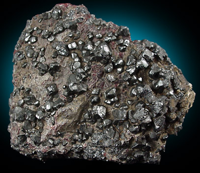 Franklinite from Sterling Mine, Ogdensburg, Sterling Hill, Sussex County, New Jersey (Type Locality for Franklinite)