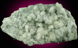 Datolite on Prehnite from New Street Quarry, Paterson, Passaic County, New Jersey