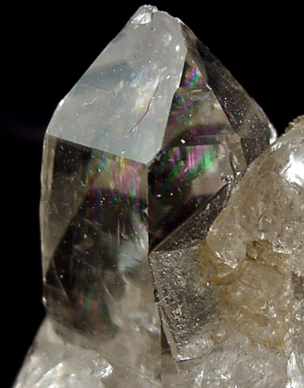 Quartz with Hematite from Swiss Alps, Switzerland