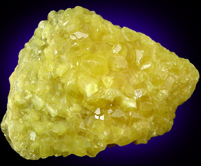 Sulfur from Agrigento District (Girgenti), Sicily, Italy