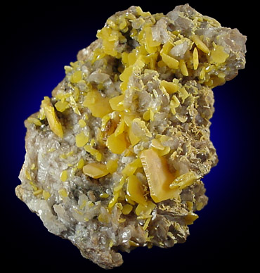 Wulfenite from Hilltop Mine, Cochise County, Arizona