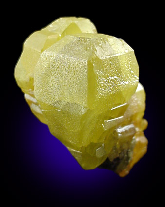 Sulfur from Agrigento District (Girgenti), Sicily, Italy