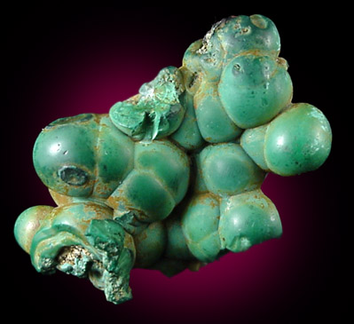 Malachite from Bisbee, Warren District, Cochise County, Arizona