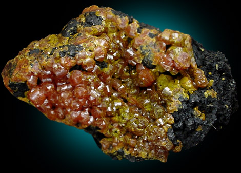 Mimetite var. Campylite from Caldbeck Fells, Cumbria, England