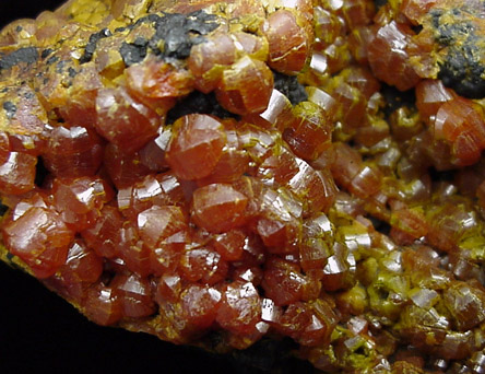 Mimetite var. Campylite from Caldbeck Fells, Cumbria, England