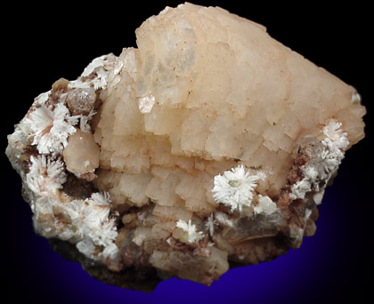Heulandite-Ca and Laumontite from Upper New Street Quarry, Paterson, Passaic County, New Jersey