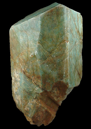 Microcline var. Amazonite from Pike's Peak Batholith, El Paso County, Colorado