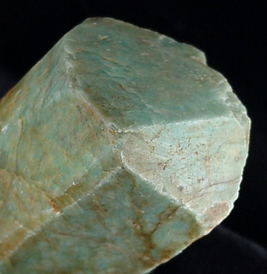 Microcline var. Amazonite from Pike's Peak Batholith, El Paso County, Colorado