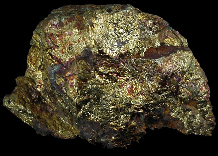 Chalcopyrite from Jumbo Mine area, Copper Mountain, Prince of Wales Island, Alaska