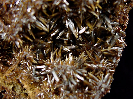 Vanadinite var. Endlichite from Mina Ojuela, Mapimi, Durango, Mexico