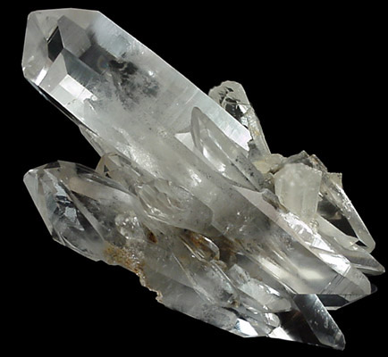 Quartz with phantoms from Crystal Springs, Garland County, Arkansas