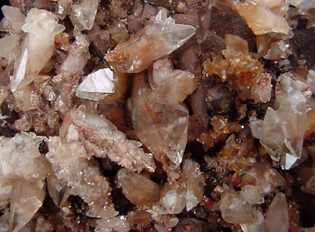 Calcite with Hematite inclusions from Terlingua District, Brewster County, Texas