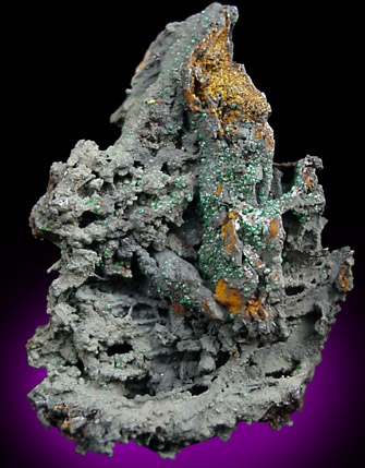 Adamite var. Cuproadamite from Kintore Cut, Broken Hill, New South Wales, Australia