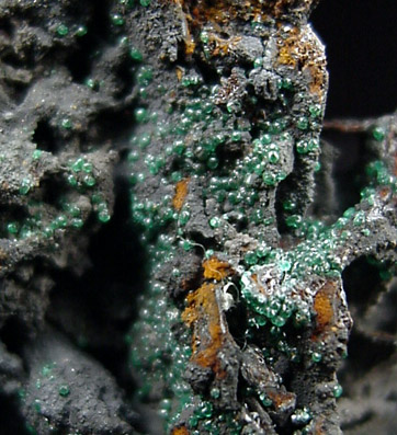 Adamite var. Cuproadamite from Kintore Cut, Broken Hill, New South Wales, Australia